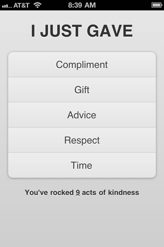 ThingsIGive.com - A Digital Journal Of Your Awesome Self.