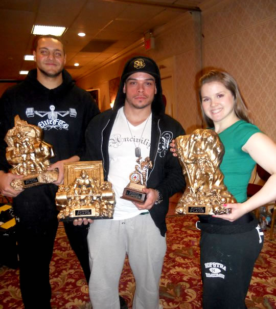 Troy Valberg, Mario Valero, And Victoria Viola All Place 1st At The IPA New Jersey State Powerlifting Championships!