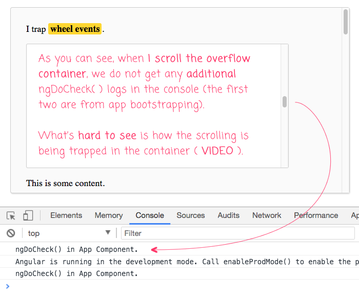 6 console.log angular Parent Directives In In A Scrolling Using Element Prevent