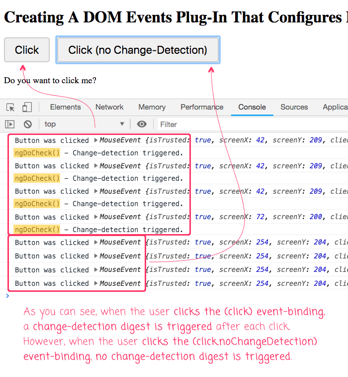 Creating A DOM Events PlugIn That Configures Host Bindings Outside Of