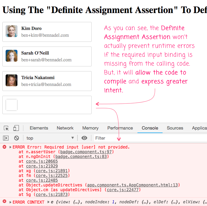 definite assignment assertion typescript