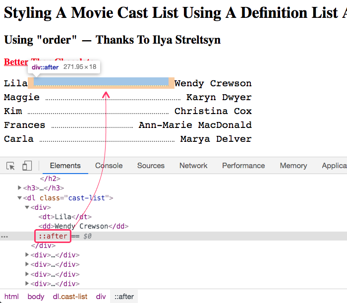 Moving the pseudo-element to the 2nd visual position using css order property.